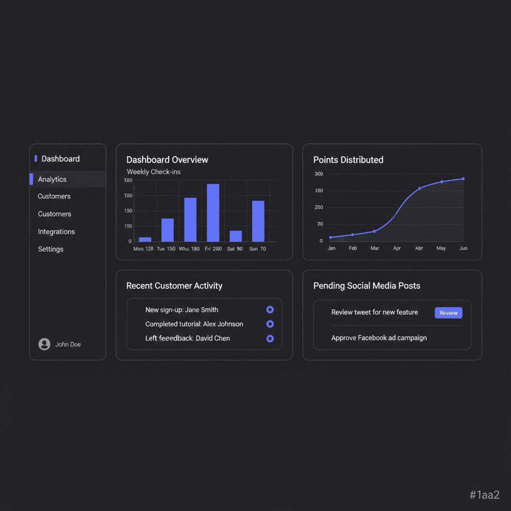 Pushtrics Business Dashboard